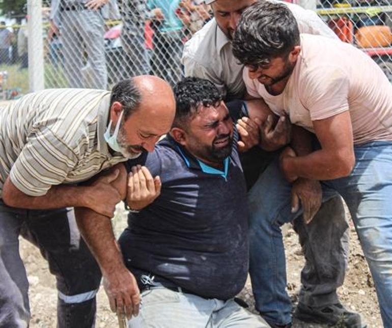 Ankarada inşaatta göçük Özgür öldü, babası yaralı
