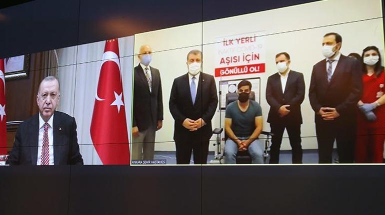 Son dakika... Cumhurbaşkanı Erdoğan duyurdu Yerli aşının ismi TURKOVAC oldu