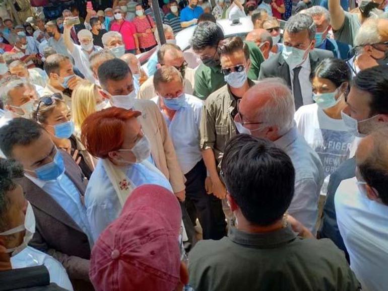 Akşenerin esnaf ziyareti sırasında bir kişi darp edildi
