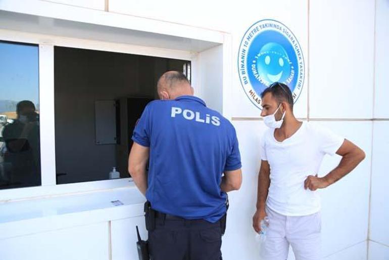 Akşenerin esnaf ziyareti sırasında bir kişi darp edildi