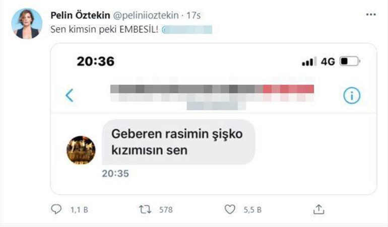 Pelin Öztekin, Rasim Öztekin hakkında gelen çirkin mesajı ifşa etti