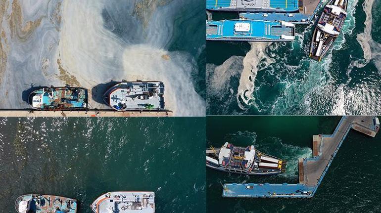 Son dakika... Marmara Denizinin güney kıyılarında müsilaj azaldı