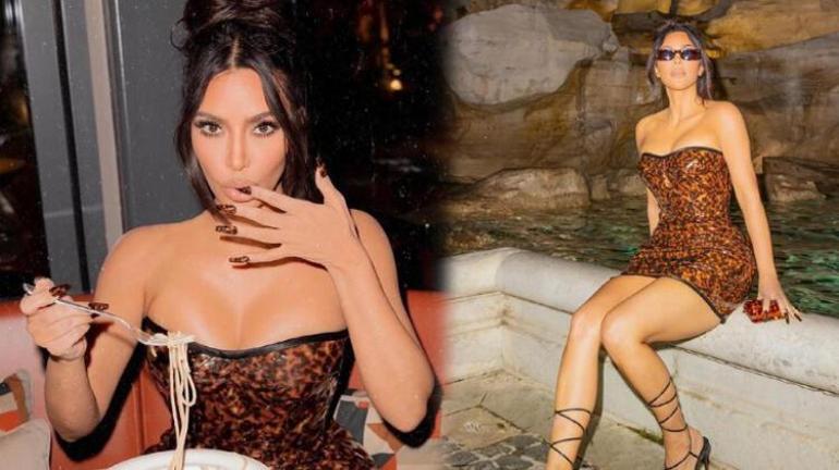 Kim Kardashianın tatil pozlarının sebebi ortaya çıktı