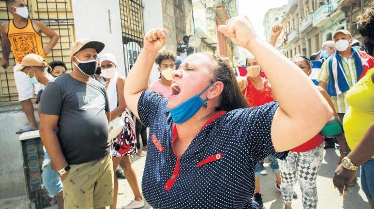 Küba’da değişim sesleri Özgürlük istiyoruz
