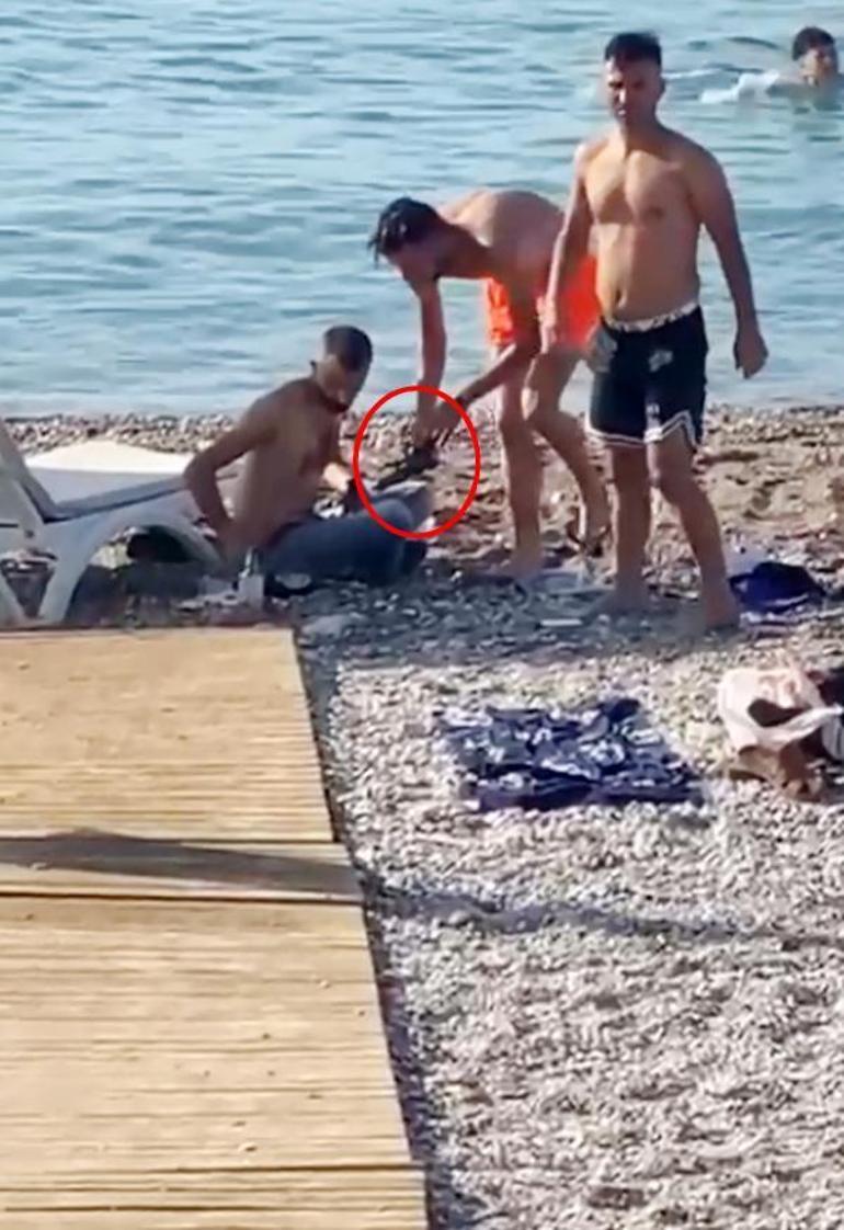 Bunlar da plaj magandası Görüntüler tepki çekti