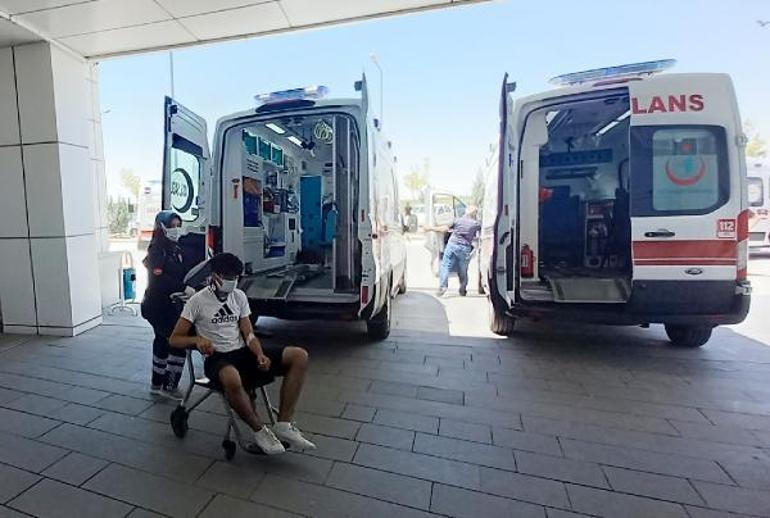 Kapadokya gezisi dönüşünde kaza Yaralılar var...
