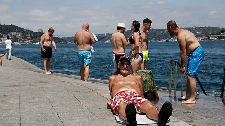 Son dakika I İstanbulda hissedilen sıcaklık 42 derece oldu
