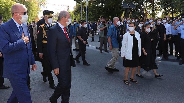 Son dakika... Cumhurbaşkanı Erdoğan KKTCdeki tarihi törende konuştu: Bizden kimse beklemesin