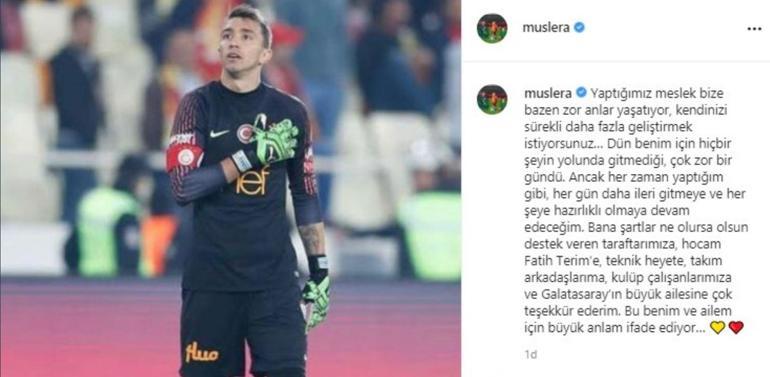 Fernando Muslera: Dün benim için çok zor bir gündü