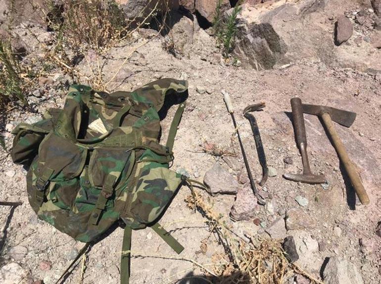 Kaçak kazı yaparken suçüstü yakalandılar