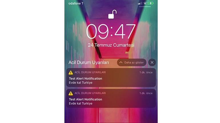 iPhonelerdaki Text Alert Notification sosyal medyanın gündemine oturdu