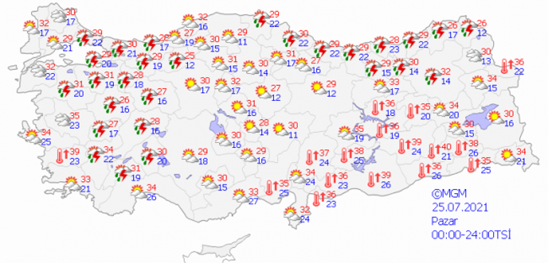 Son dakika... Bu bölgelerde yaşayanlar dikkat Sağanak yağış uyarısı geldi