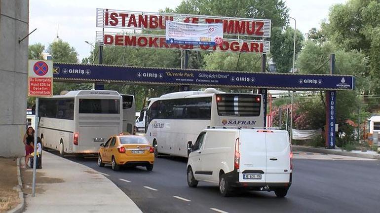 Bayram dönüşü otogarda yoğunluk