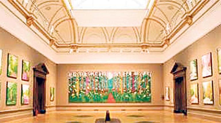 David Hockney’nin karantina sergisi