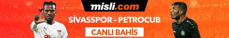 Sivasspor - Petrocub Konferans Ligi maçı heyecanı Misli.comda