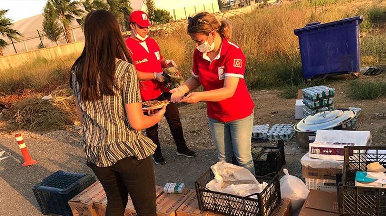 Kızılay’dan orman yangınlarından etkilenenlere destek