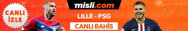 Lille - PSG maçı canlı bahis heyecanı Misli.comda