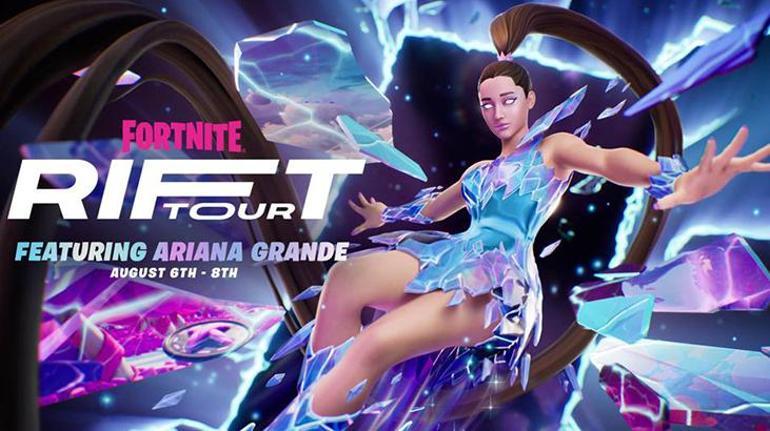 Fortnite Rift Tour etkinliği için oyuna Ariana Grande ekleniyor