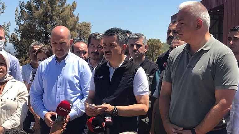 Son dakika... Bakan Pakdemirliden flaş açıklama Gündoğmuş tahliye edilebilir