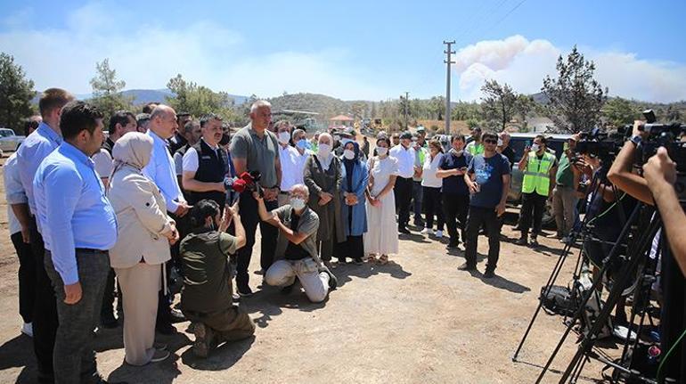 Son dakika... İçişleri Bakanı Soyludan yangın açıklaması: Yüzde 90ı yalan