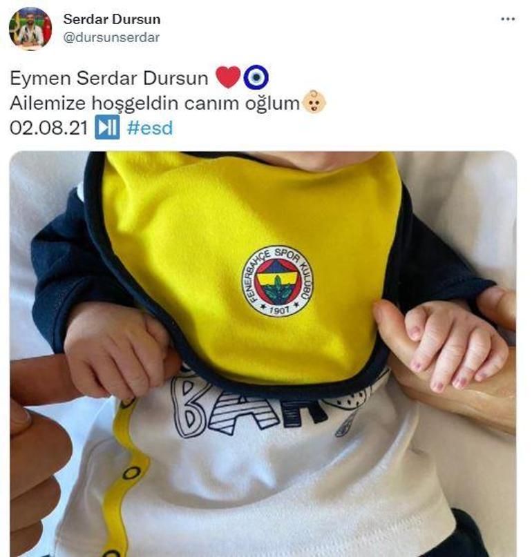 Son dakika - Fenerbahçeli Serdar Dursun baba oldu