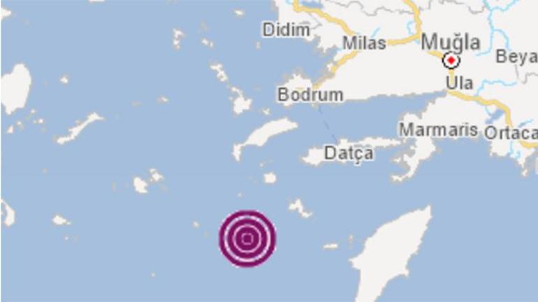Son dakika Ege Denizinde korkutan deprem