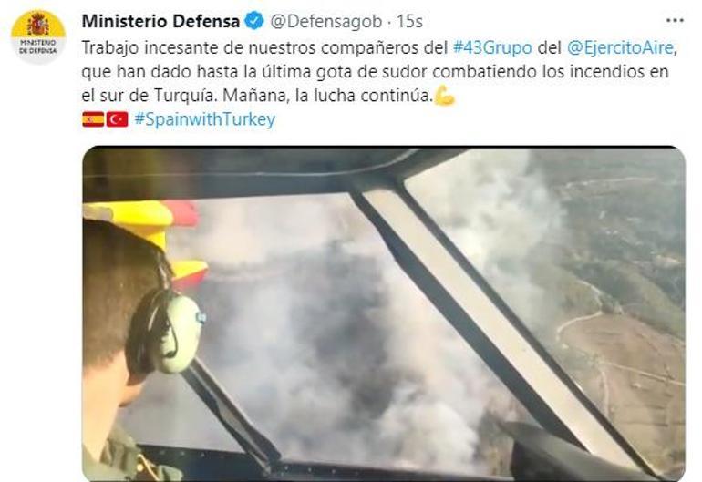 Son dakika... İspanyol pilotlardan Türkiye paylaşımı Havadan ilk görüntüler