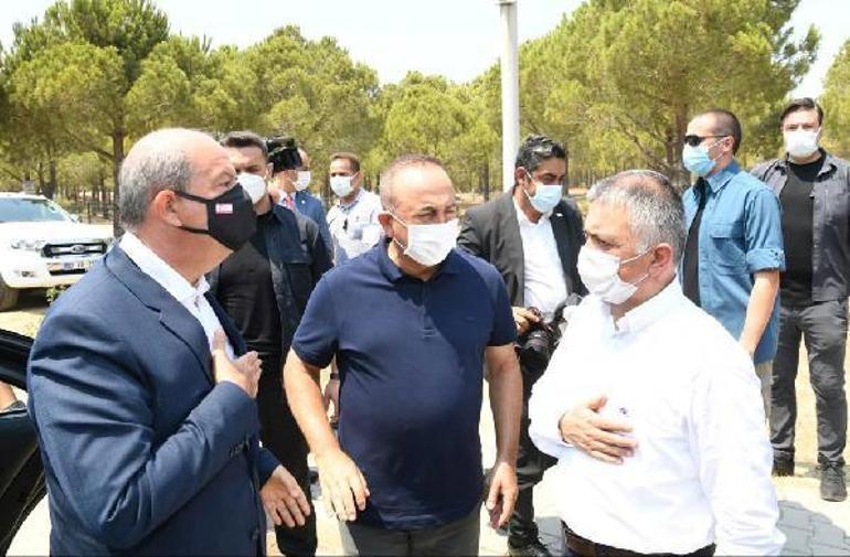 Ormanlık alan çölleşti Yangın bölgesinde son durum...