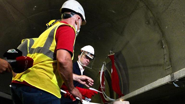 Ekrem İmamoğlundan Rumeli Hisarüstü-Aşiyan Füniküler hattında inceleme