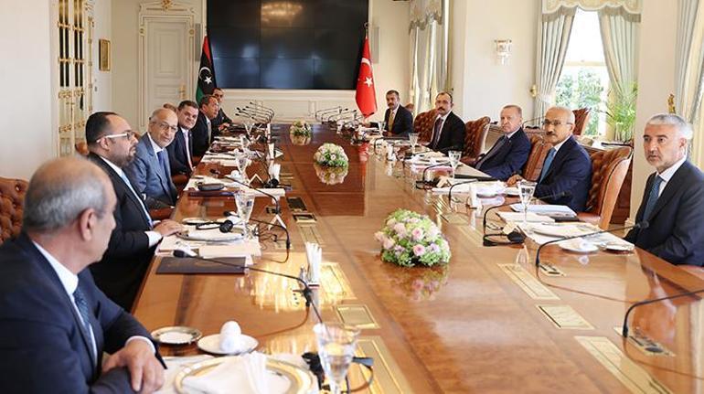 Cumhurbaşkanı Erdoğan, Libya Başbakanını kabul etti