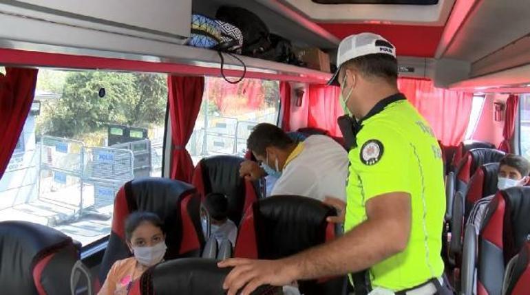 15 Temmuz Demokrasi Otogarında takograf denetimi