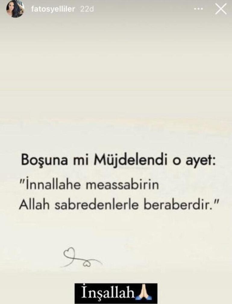 Fatoş Yellilerden imalı paylaşım