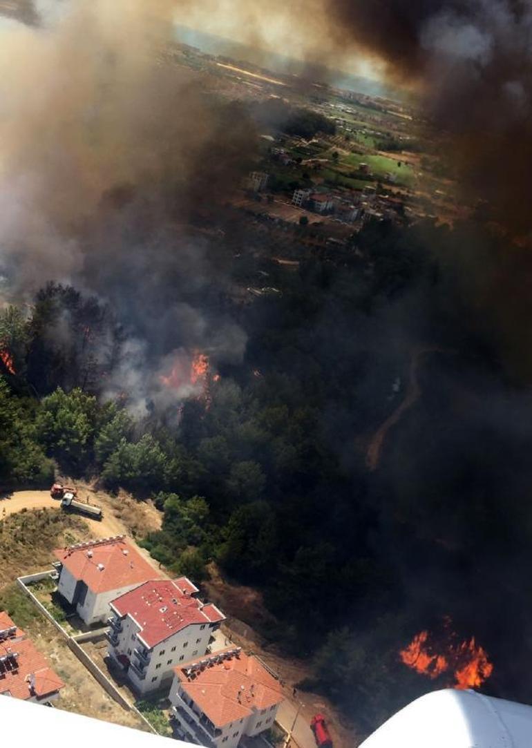 Son dakika... Manavgat’ta orman yangını