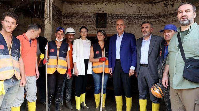 AK Partili Kurtulmuştan sel bölgesinde önemli açıklamalar