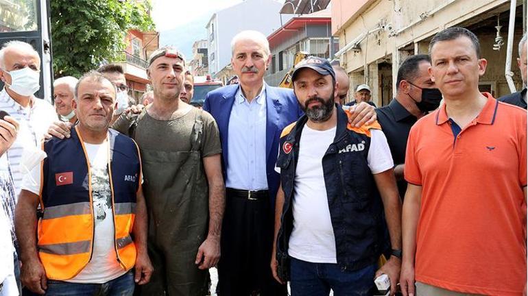 Kurtulmuş Bozkurtta selden etkilenen bölgelerde incelemelerde bulundu