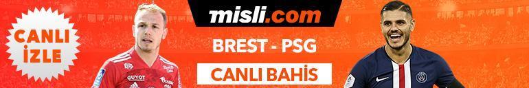 Brest - PSG maçı canlı bahis heyecanı Misli.comda