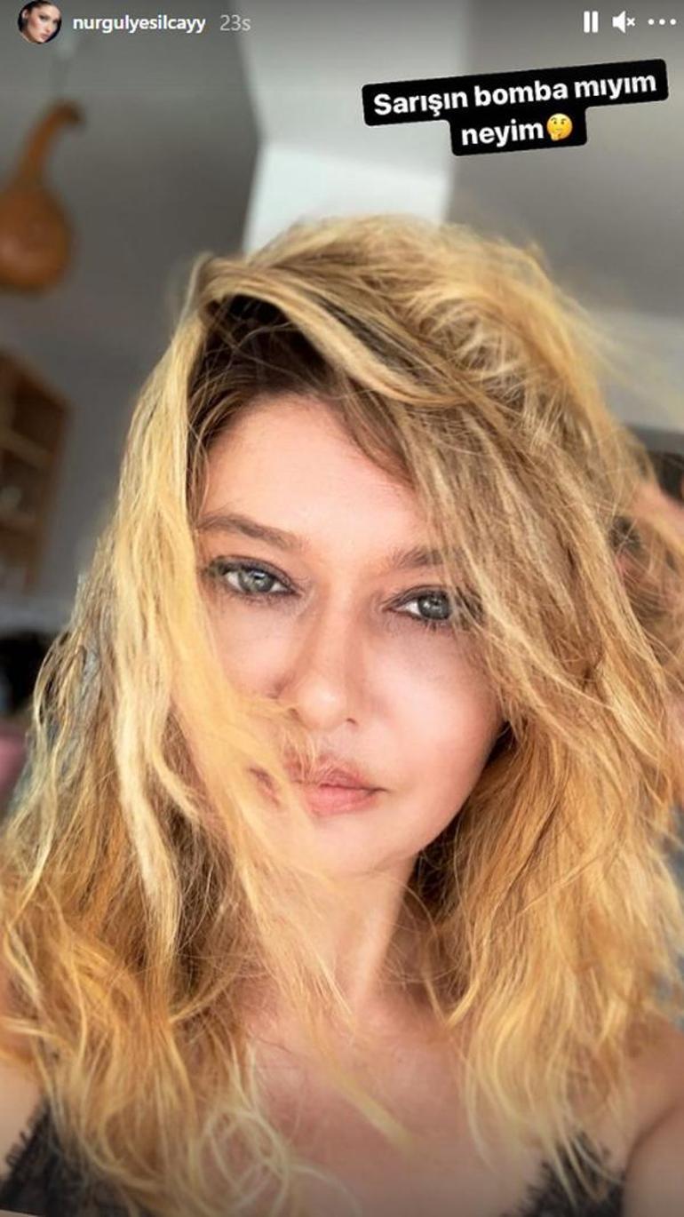 Nurgül Yeşilçay yeni imajına alıştı