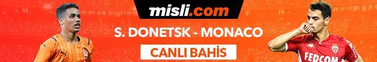 Shakhtar Donetsk - Monaco maçı Tek Maç ve Canlı Bahis seçenekleriyle Misli.com’da