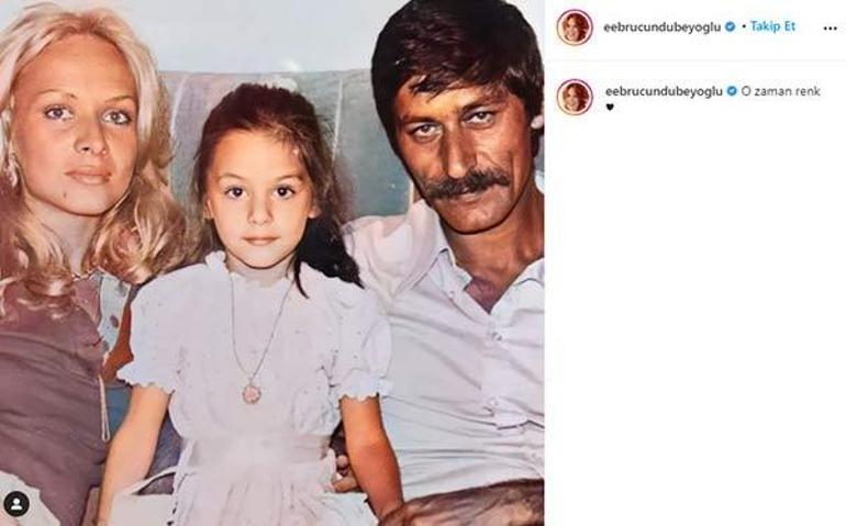 Ebru Cündübeyoğlundan nostaljik paylaşım