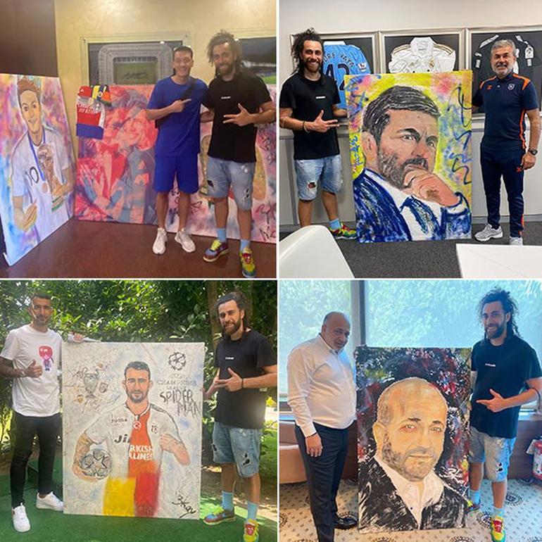 Ersan Kay’dan Süper Lig futbolcu, teknik adam ve başkanlarına özel tablolar