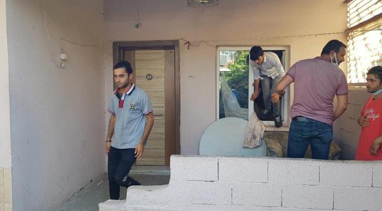 Metruk evde 52 düzensiz göçmen yakalandı