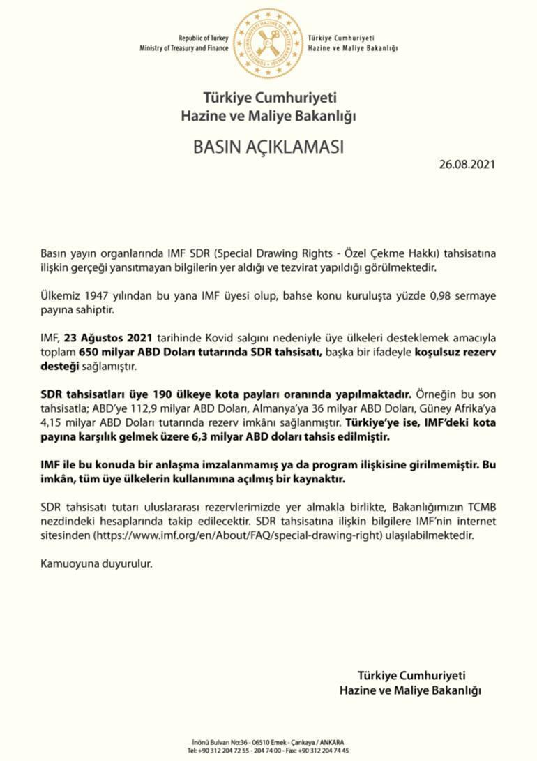Erdoğandan muhalefetin IMF iddialarına cevap