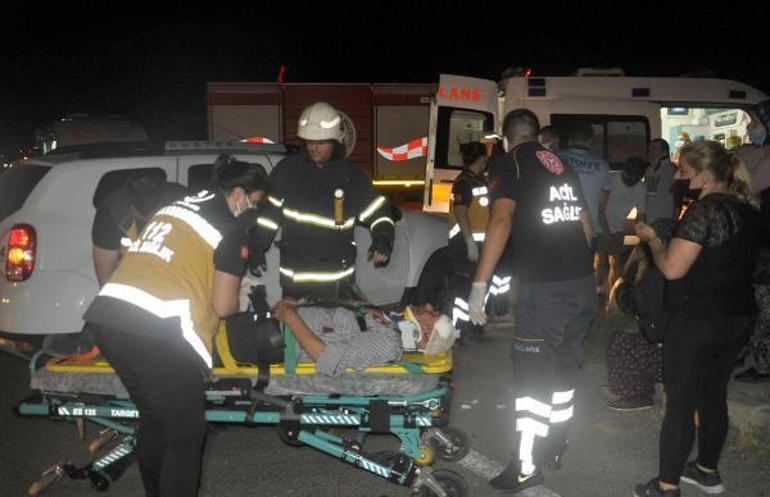 Tekirdağda feci kaza: Şehit anne ve babası ile 6 kişi yaralı