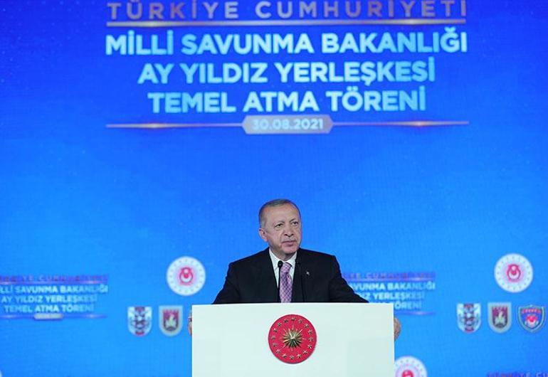 Son dakika... Ay Yıldız heyecanı Erdoğan: Amacımız Cumhuriyetin 100. yılında projeyi tamamlamak
