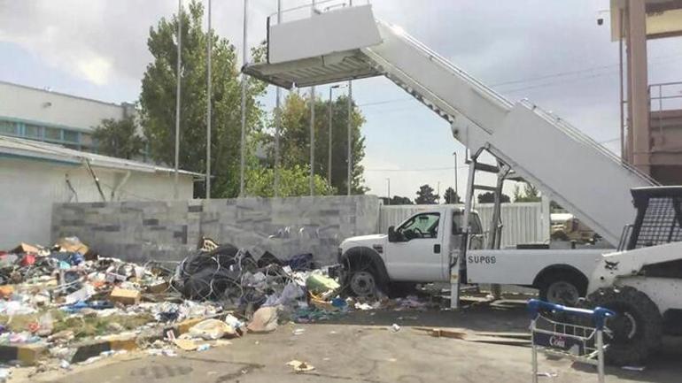 ABD ardında çöplük bıraktı Kabil Havalimanında son durum...