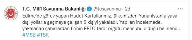 Son dakika... FETÖcüler Yunanistana kaçamadan yakalandı