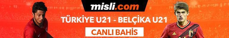 Türkiye U21 - Belçika U21 maçı Canlı Bahis seçeneğiyle Misli.com’da