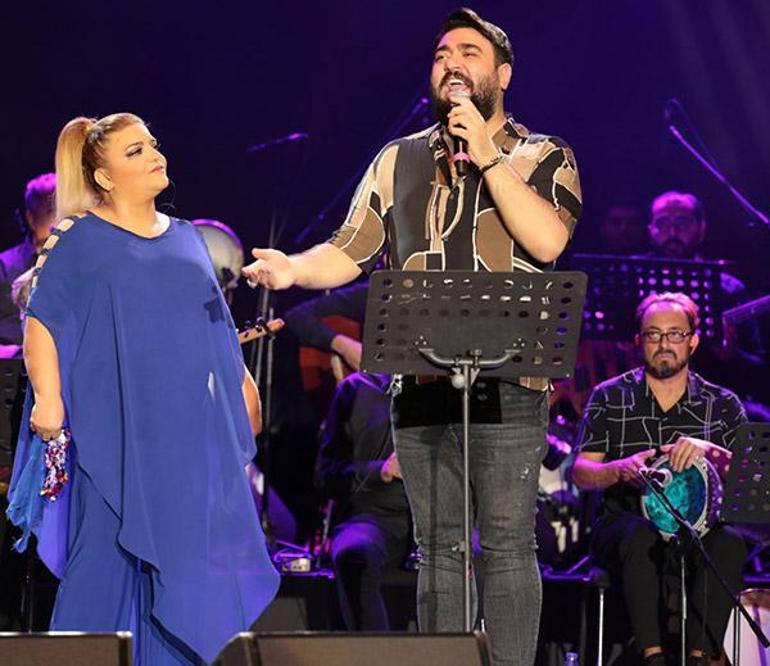 Kuruçeşmede muhteşem buluşma Kibariye ve Sakiler eğlenceyi katladı