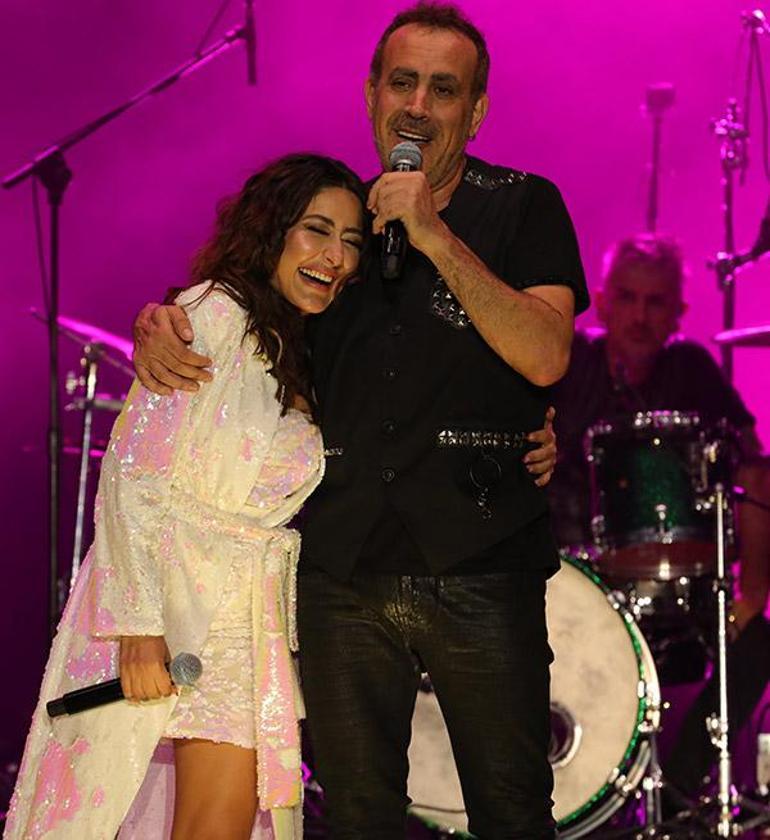 Haluk Levent ve Melek Mossonun Kuruçeşme buluşması