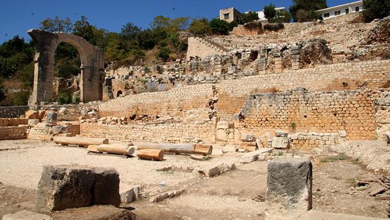 Elaiussa Sebaste Antik Kentinde kazılar devam ediyor
